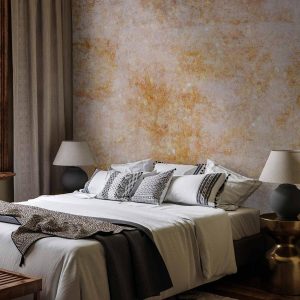 Papier peint - Sun explosion - abstract composition with uniform background in patterns