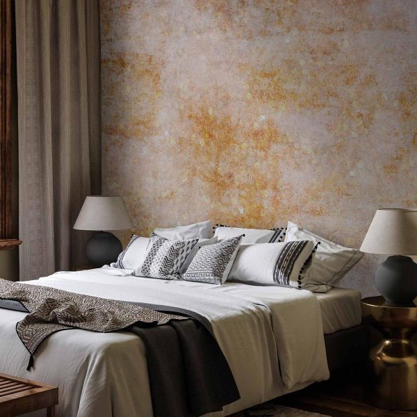 Papier peint - Sun explosion - abstract composition with uniform background in patterns