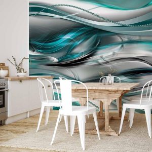 Papier peint - Tunnels (Green)