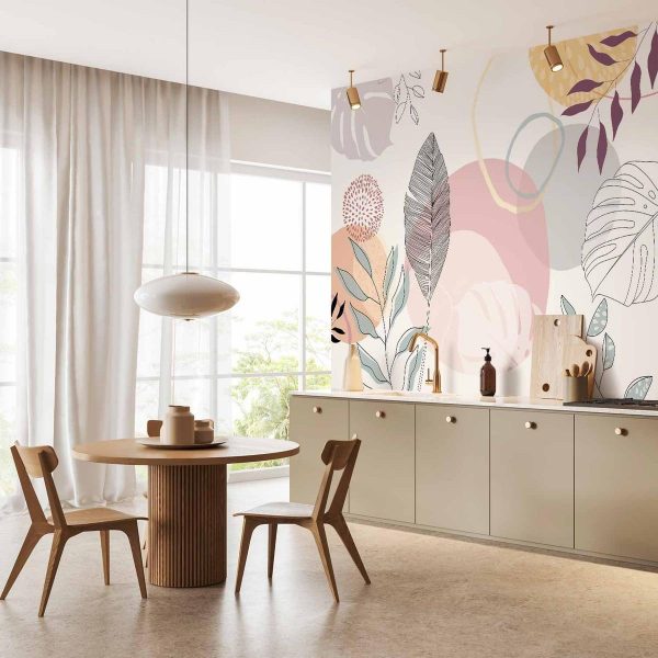 Papier peint - Vegetable Line Art