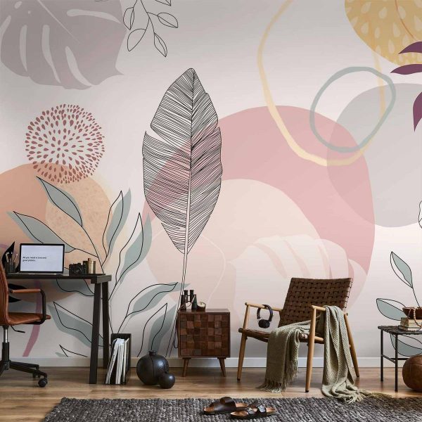 Papier peint - Vegetable Line Art