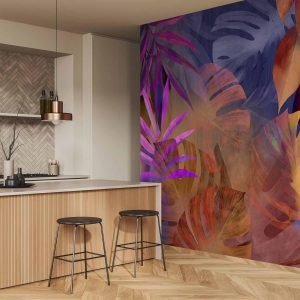 Papier peint - Vigorous Leaves - Third Variant