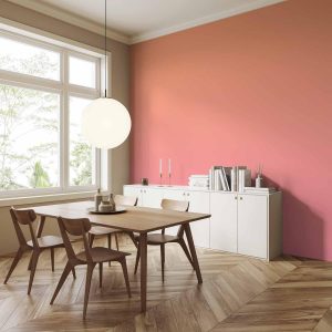 Papier peint - Warm Sunset - Gradient Background from Orange to Pink