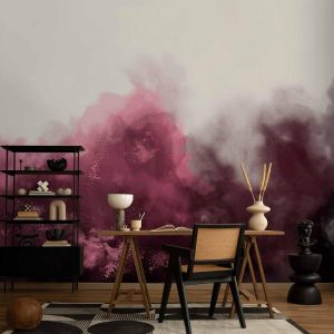 Papier peint - Watercolour Variation - Red