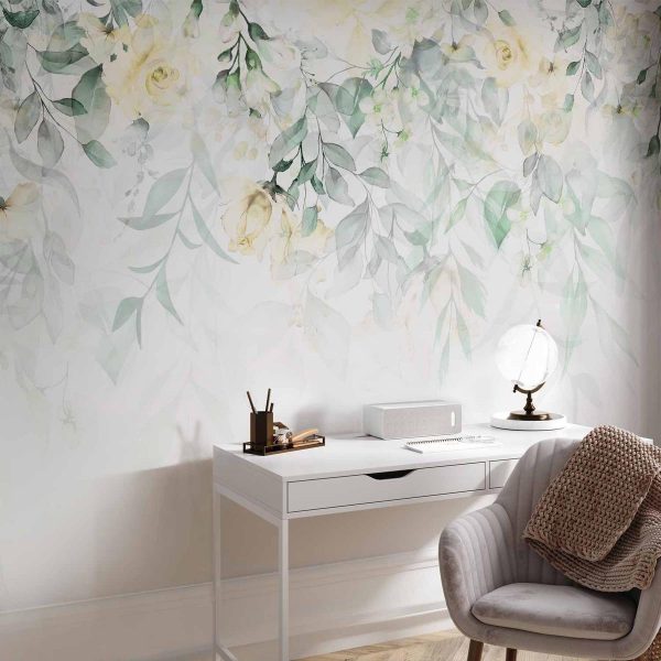 Papier peint - Waterfall of Roses - Second Variant