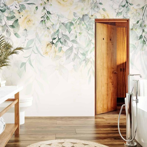 Papier peint - Waterfall of Roses - Second Variant