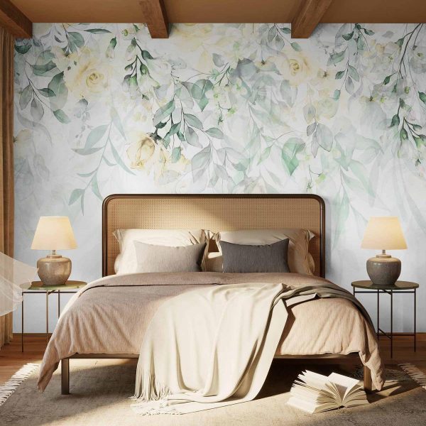 Papier peint - Waterfall of Roses - Second Variant