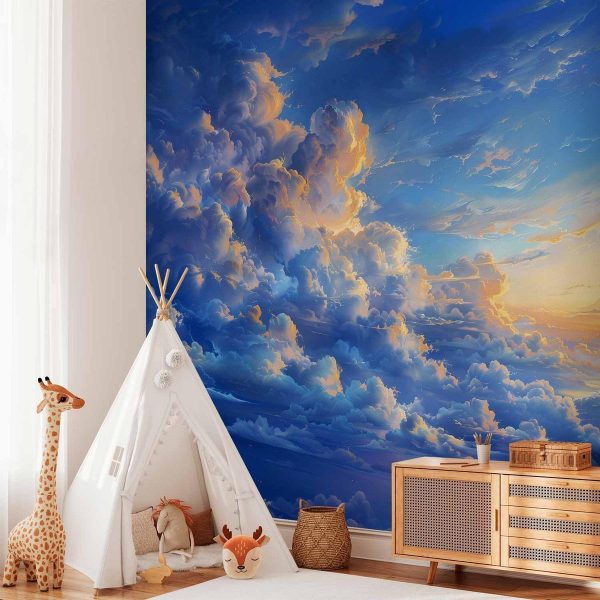 Papier peint - When the Sky Becomes a Canvas: Artistic Creation of Nature in the Clouds