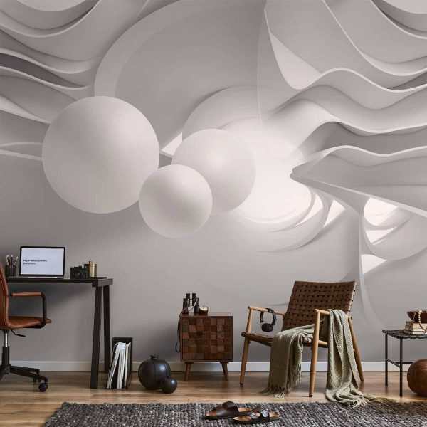 Papier peint - White Corridors