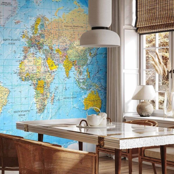 Papier peint - World Classic Map