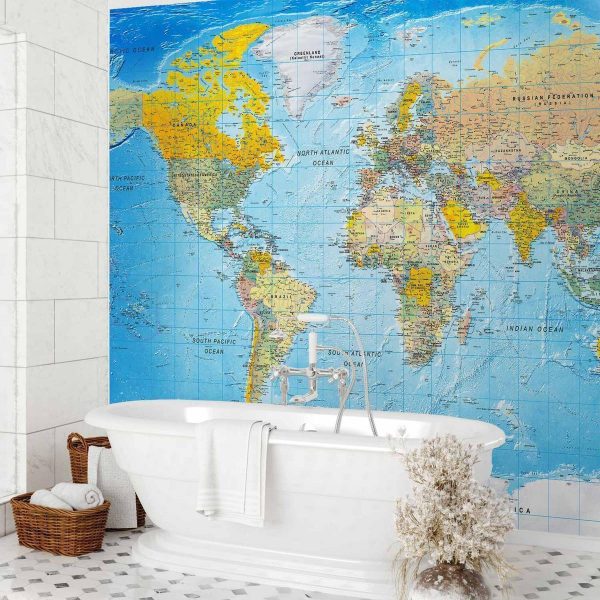 Papier peint - World Classic Map