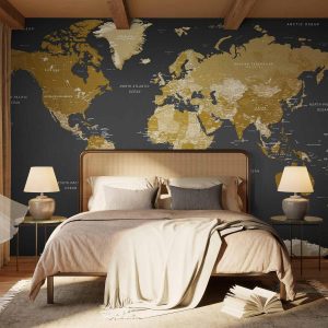 Papier peint - World Map: Modern Geography