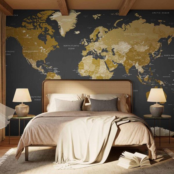Papier peint - World Map: Modern Geography