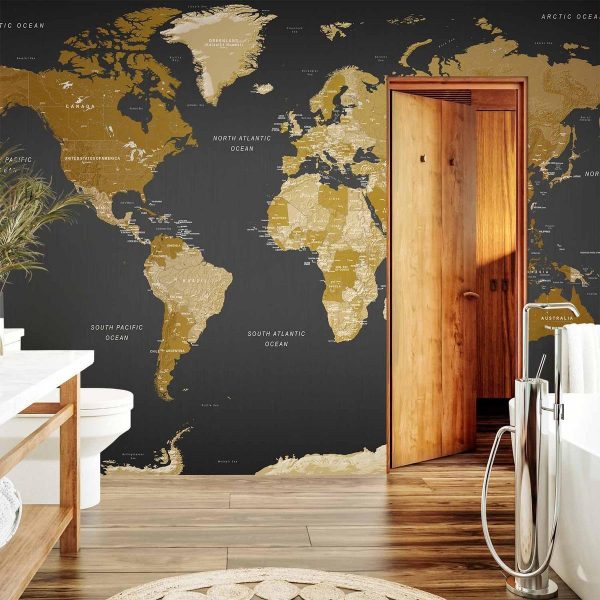 Papier peint - World Map: Modern Geography