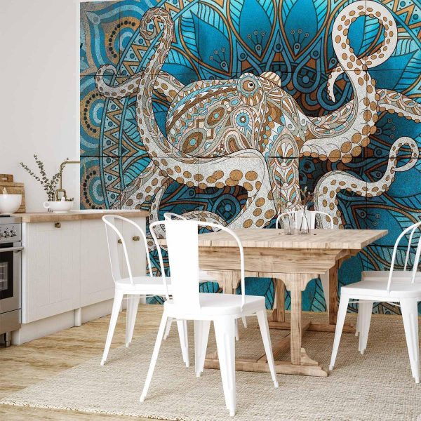 Papier peint - Zen Octopus