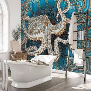 Papier peint - Zen Octopus