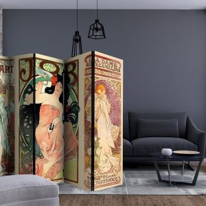 Paravent - Alphonse Mucha Women's II