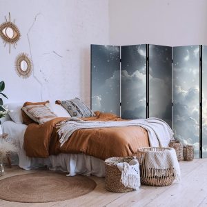 Paravent - Astral Calm: Stars Scattered Above Gentle Clouds