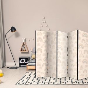 Paravent - August Sky - Rainbows of Various Sizes in Muted Colors