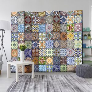 Paravent - Colorful Mosaic II