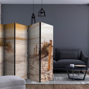 Paravent - On the beach - sepia II