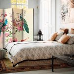 Paravent - Peacock Love II