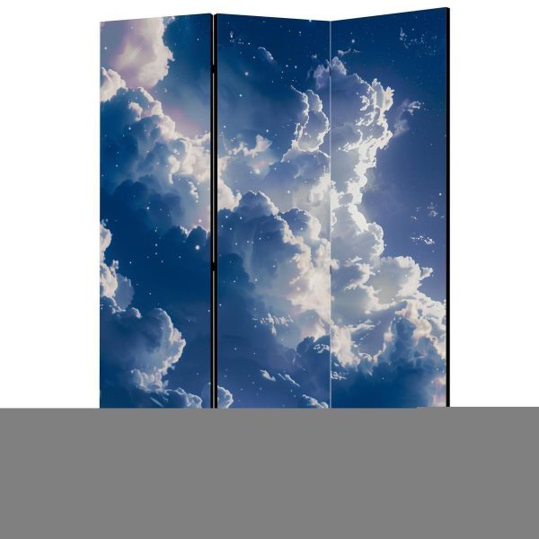 Paravent - Starry Clouds and Gentle Light Over a Corner of the Sky Paravent - Starry Clouds and Gentle Light Over a Corner of the Sky