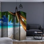 Paravent - Tropical island II