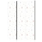 Paravent - Watercolor - Colorful Balloons and Airships Against Colorful Clouds