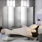 Paravent - White waves II