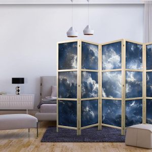 Paravent japonais - Astronomical Wonders: Clouds and Stars in Harmonious Combination