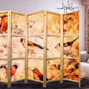 Paravent japonais - Bird Radio