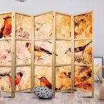 Paravent japonais - Bird Radio