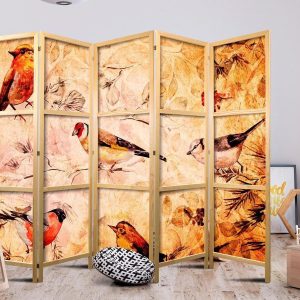 Paravent japonais - Bird Radio
