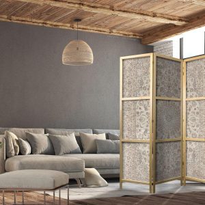 Paravent japonais - Desert Nights - Ornamented Persian Carpet in Muted Colors