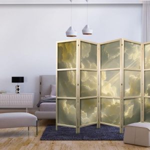 Paravent japonais - Enchanting Play of Colors Against a Backdrop of Clouds