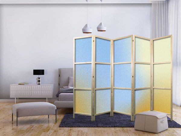 Paravent japonais - Energetic Gradient - Gradient Composition in Vibrant Colors Paravent japonais - Energetic Gradient - Gradient Composition in Vibrant Colors