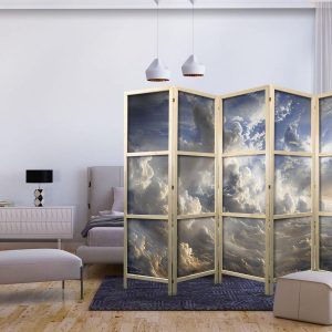 Paravent japonais - Golden Reflections on Clouds Foretelling Dusk