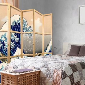 Paravent japonais - Great Wave in Kanagawa II