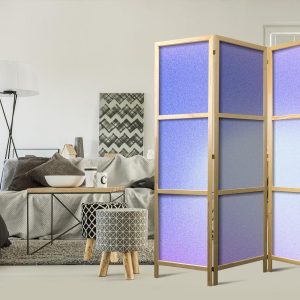Paravent japonais - Heather Mist - Delicate Gradient Composed of Various Shades of Violet