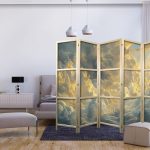 Paravent japonais - Last Breath of the Day: Clouds Illuminated by Evening Glow