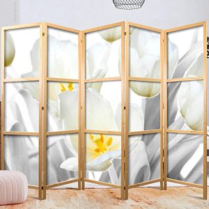 Paravent japonais - Luminous Tulips II