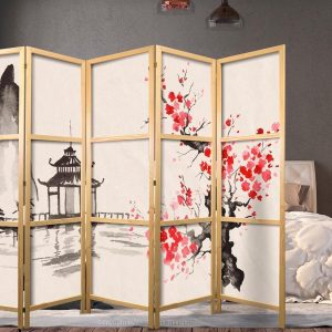 Paravent japonais - Mystical Calm