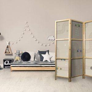 Paravent japonais - Race - Colorful cars on a road on a beige background with stars