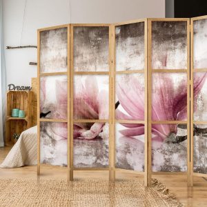 Paravent japonais - Retro Magnolias II
