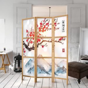 Paravent japonais - Style: Fuji Mountain
