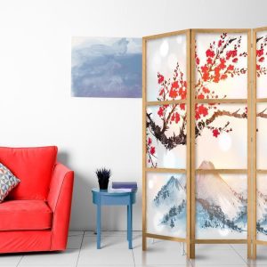 Paravent japonais - Style: Fuji Mountain
