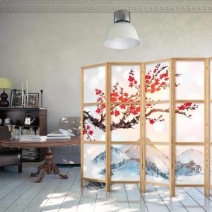 Paravent japonais - Style: Fuji Mountain II