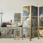 Paravent japonais - Sun and Shadows: A Theatrical Display of Nature High Above the Earth