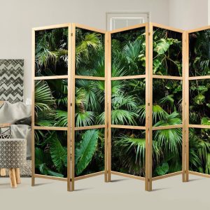 Paravent japonais - Sunny Jungle II